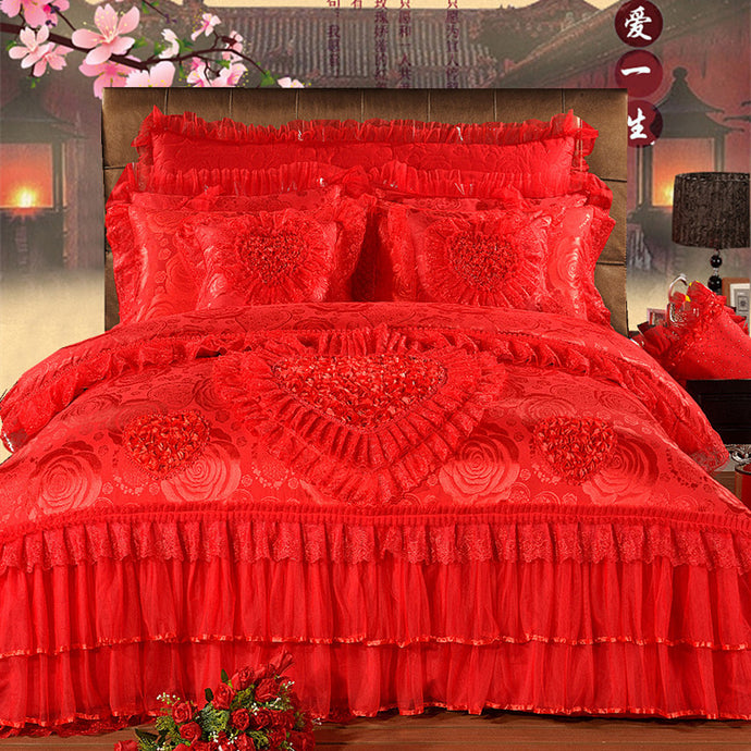 Luxury Lace Bed Set