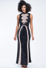 Load image into Gallery viewer, Sequins  LACE  EVENIG  DRESS