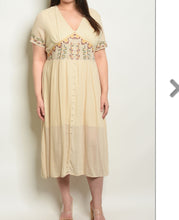 Load image into Gallery viewer, MY  CREAM  DRESS