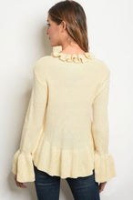 Load image into Gallery viewer, Dressy Cream Sweater