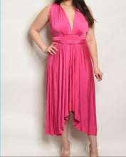 Load image into Gallery viewer, MY  FUCHSIA  DRESS