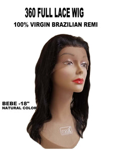VIrgin Hair wig360, FULL  FULl LACE .WiG
