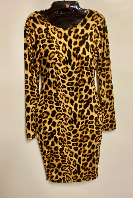 My leopard dress