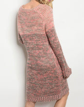 Load image into Gallery viewer, NOT OVER YOU SWEATER DRESS