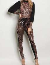 Load image into Gallery viewer, ONE PIECE JUMPSUIT WITH SEQUINS