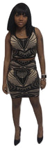Load image into Gallery viewer, LOVE YOURSEFT FIRST TWO PIECE SKIRT SET
