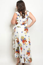 Load image into Gallery viewer, Ivory Floral Plus Size Skirt Set
