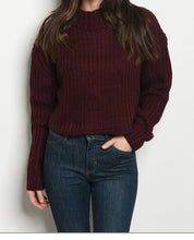 Load image into Gallery viewer, Knits Crop Sweater