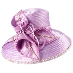 Ladies Formal Church Hat With Wide